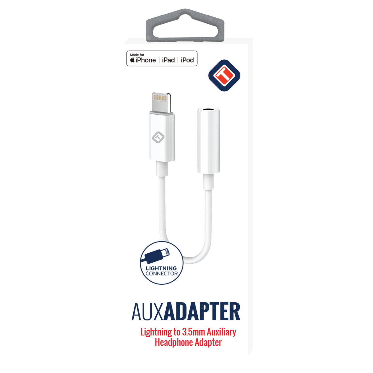 Aux cable best sale with lightning connector