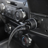 43W USB-C and USB-A Dual Port Car Charger